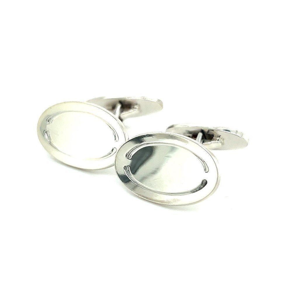Georg Jensen Estate Mens Cufflinks Silver GJ18